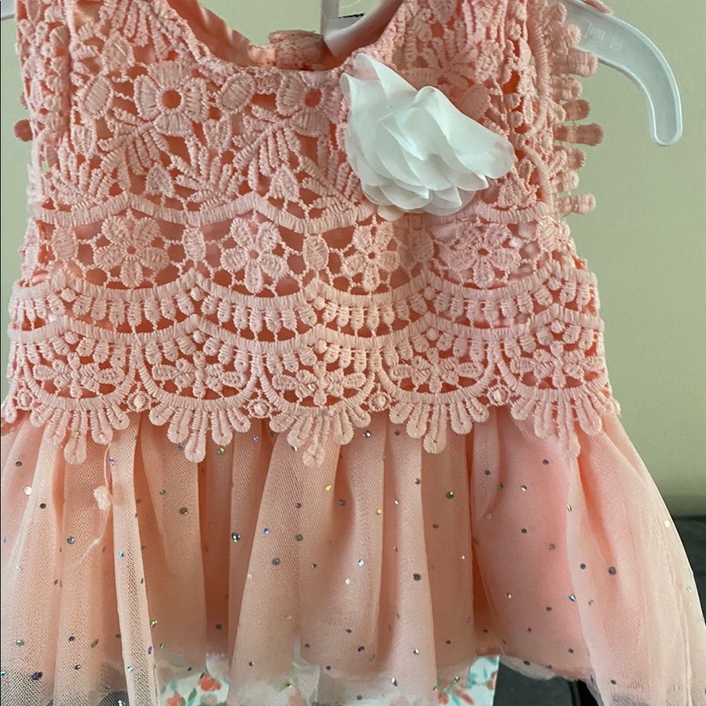 NWT Bay girls Little lLass 2 pc 18 mos